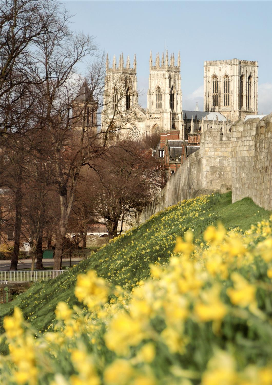 York Minster View from  City Walls - Serenity Inn the City (Image courtesy of York)